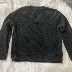 Jenni Kayne NWT Everyday sweater in charcoal XS
